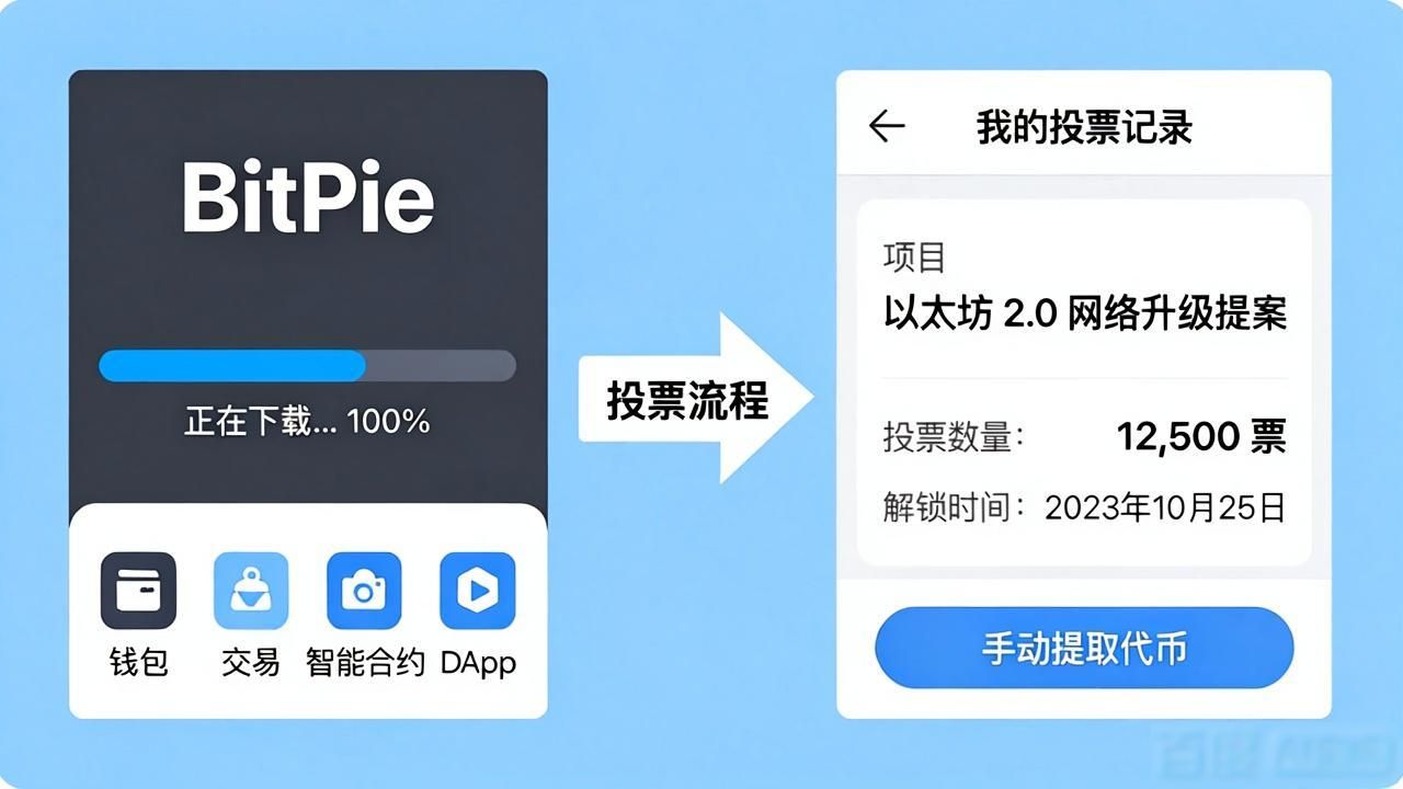 比特派投票教程：下载后如何参与用户投票？