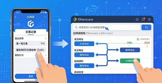 比特派钱包怎么查资金流向？两步追踪链上交易