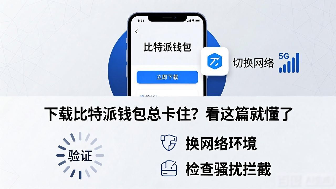 下载比特派钱包总卡住？看这篇就懂了