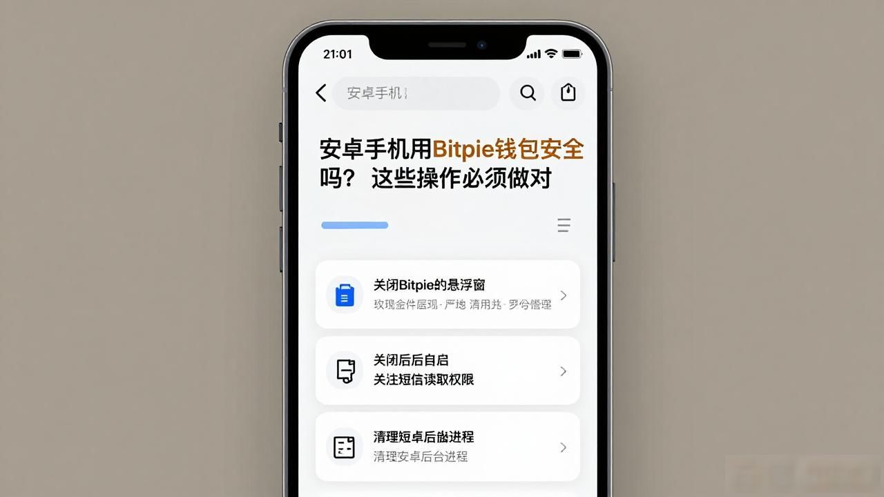 安卓手机用Bitpie钱包安全吗？这些操作必须做对