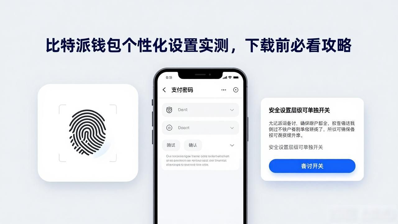 比特派钱包个性化设置实测，下载前必看攻略