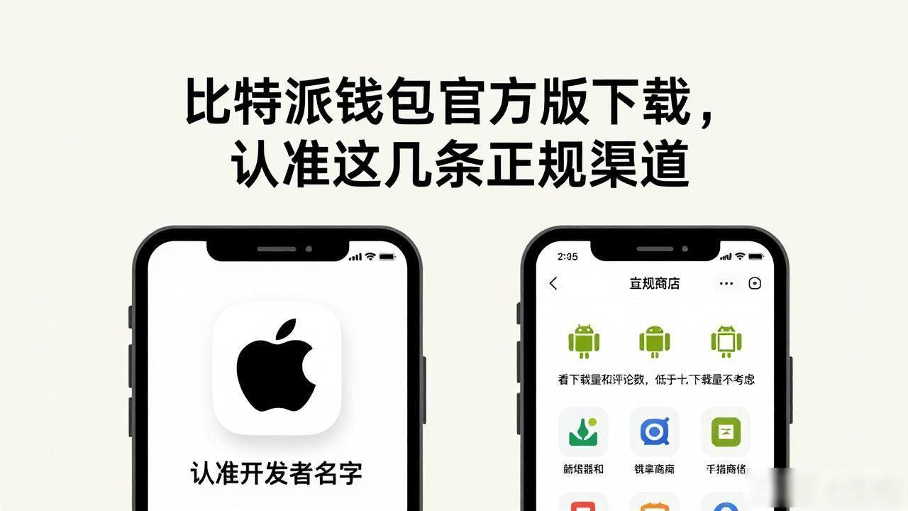 比特派钱包官方版下载，认准这几条正规渠道