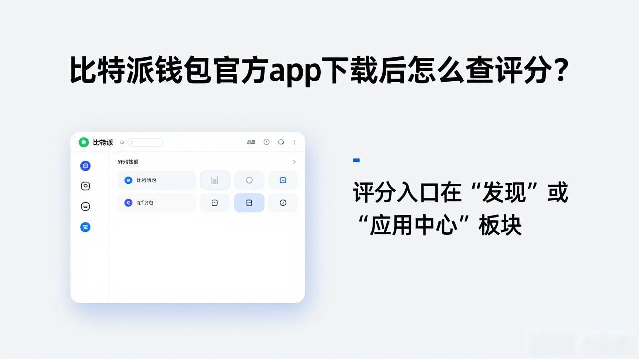 比特派钱包官方app下载后怎么查评分？