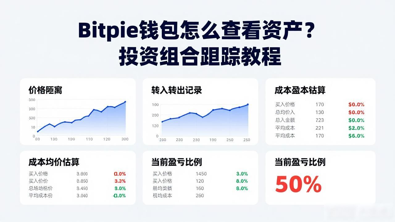 Bitpie钱包怎么查看资产？投资组合跟踪教程