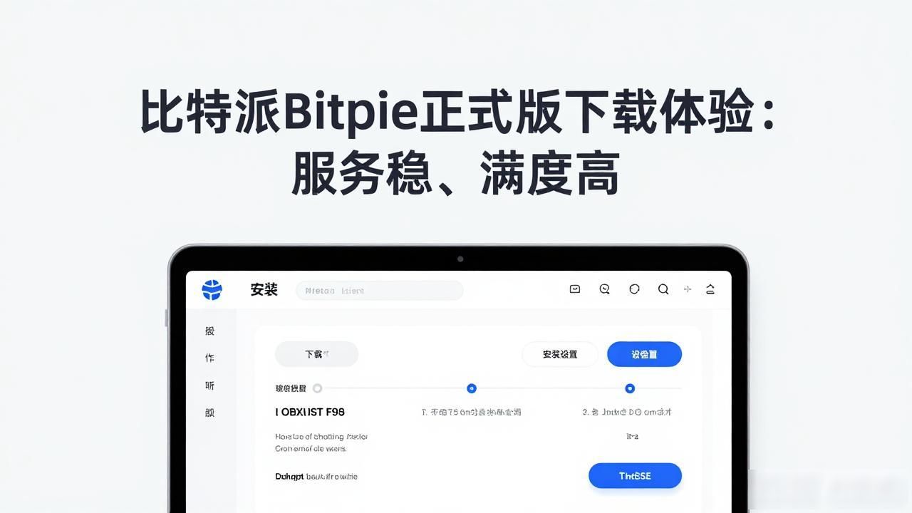 比特派Bitpie正式版下载体验：服务稳、满意度高