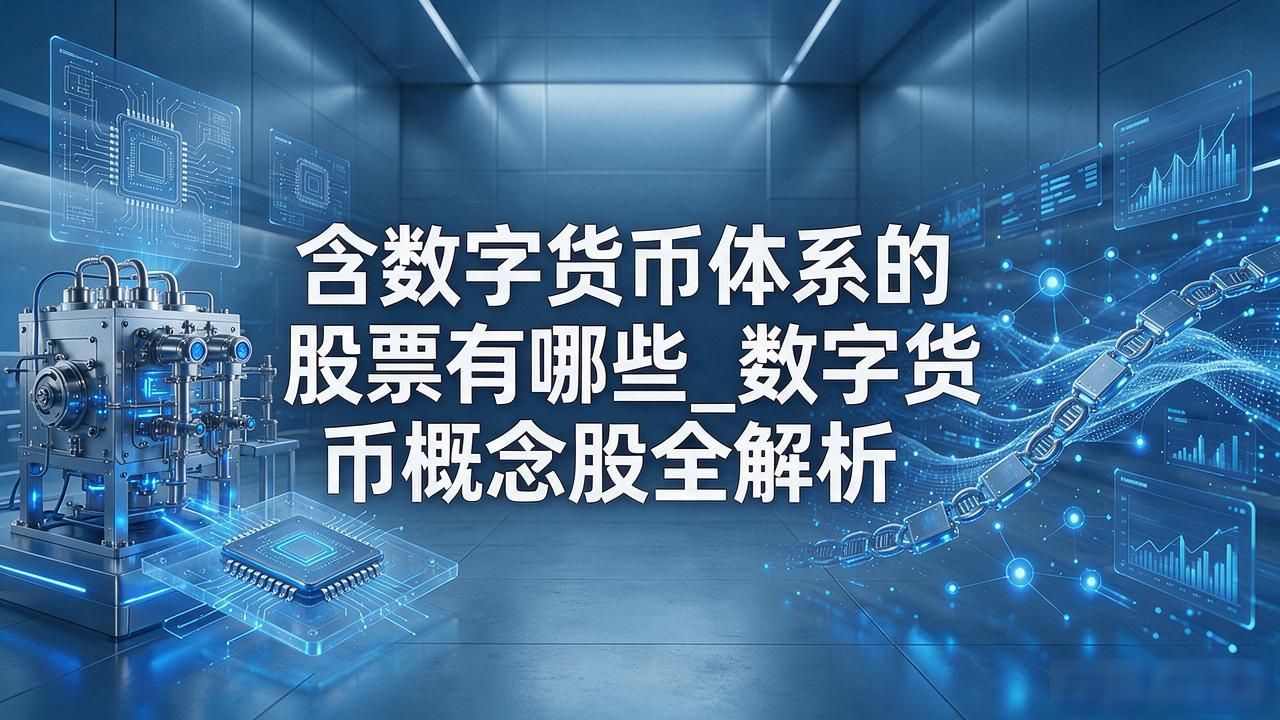 含数字货币体系的股票有哪些_数字货币概念股全解析