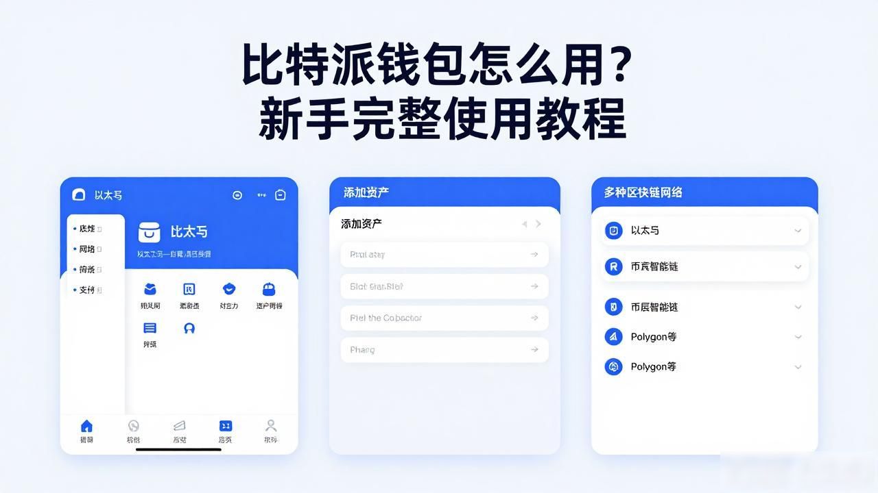 比特派钱包怎么用？新手完整使用教程