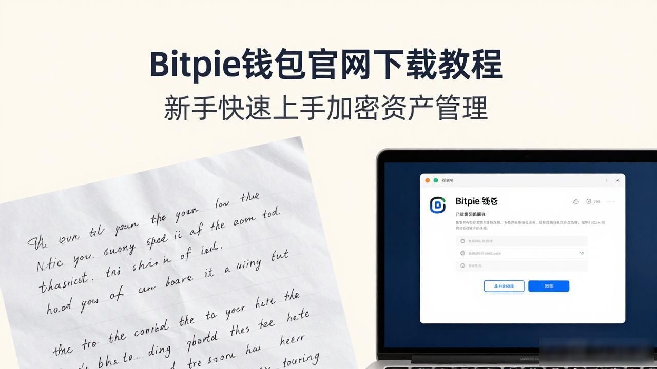 Bitpie钱包官网下载教程 新手快速上手加密资产管理
