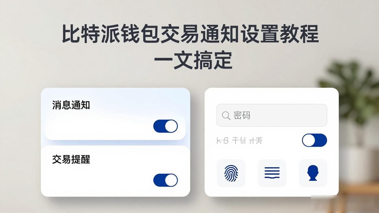 比特派钱包交易通知设置教程 一文搞定