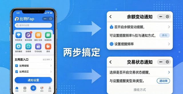 比特派通知设置：两步搞定新消息提醒