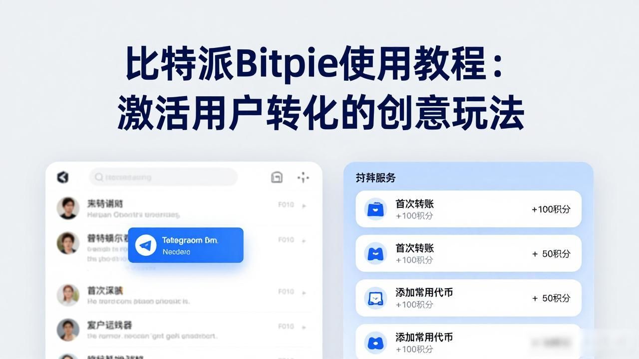 比特派Bitpie使用教程：激活用户转化的创意玩法
