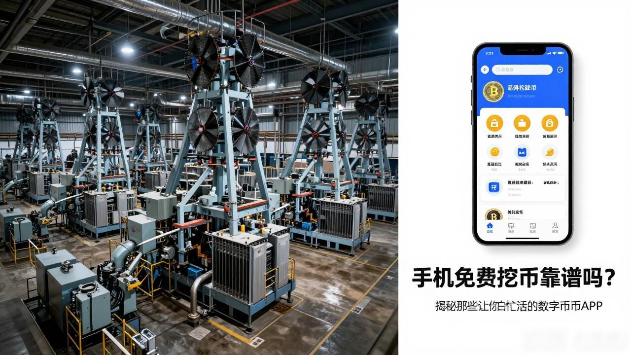 手机免费挖币靠谱吗？揭秘那些让你白忙活的数字货币APP