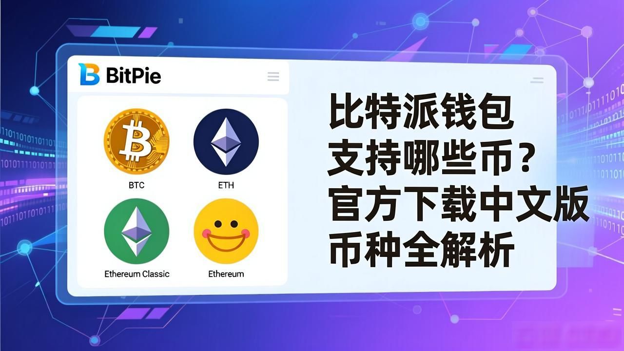 比特派钱包支持哪些币？官方下载中文版币种全解析