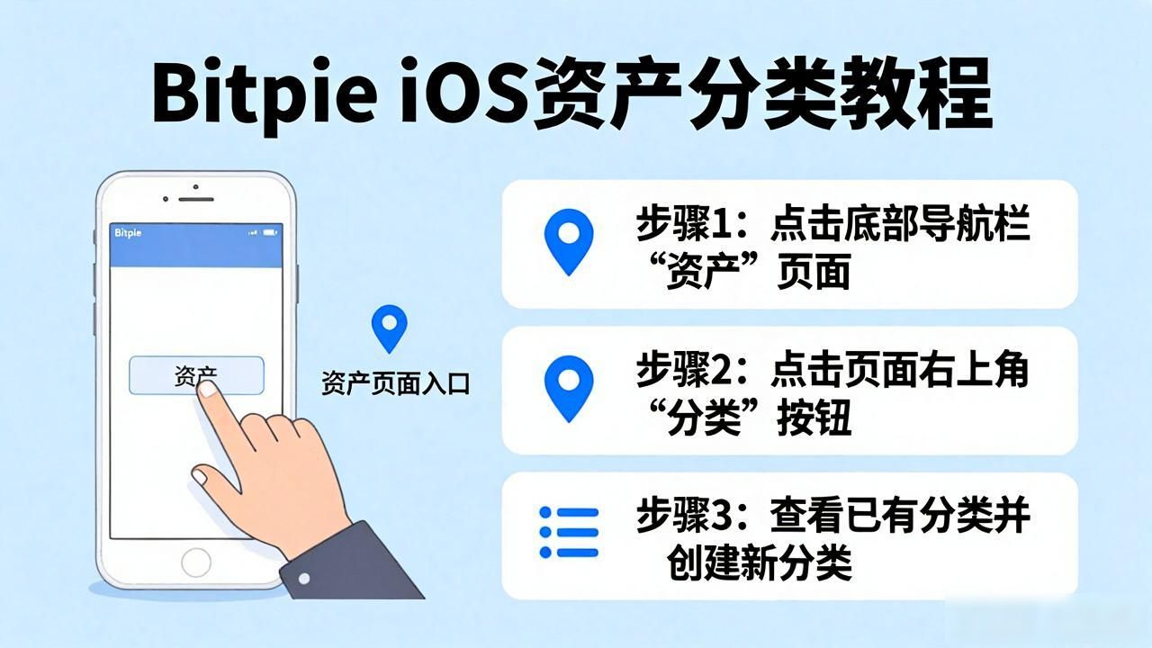 如何在Bitpie钱包中创建资产分类（iOS用户）_Bitpie钱包资产分类功能_iOS用户如何管理加密资产分类