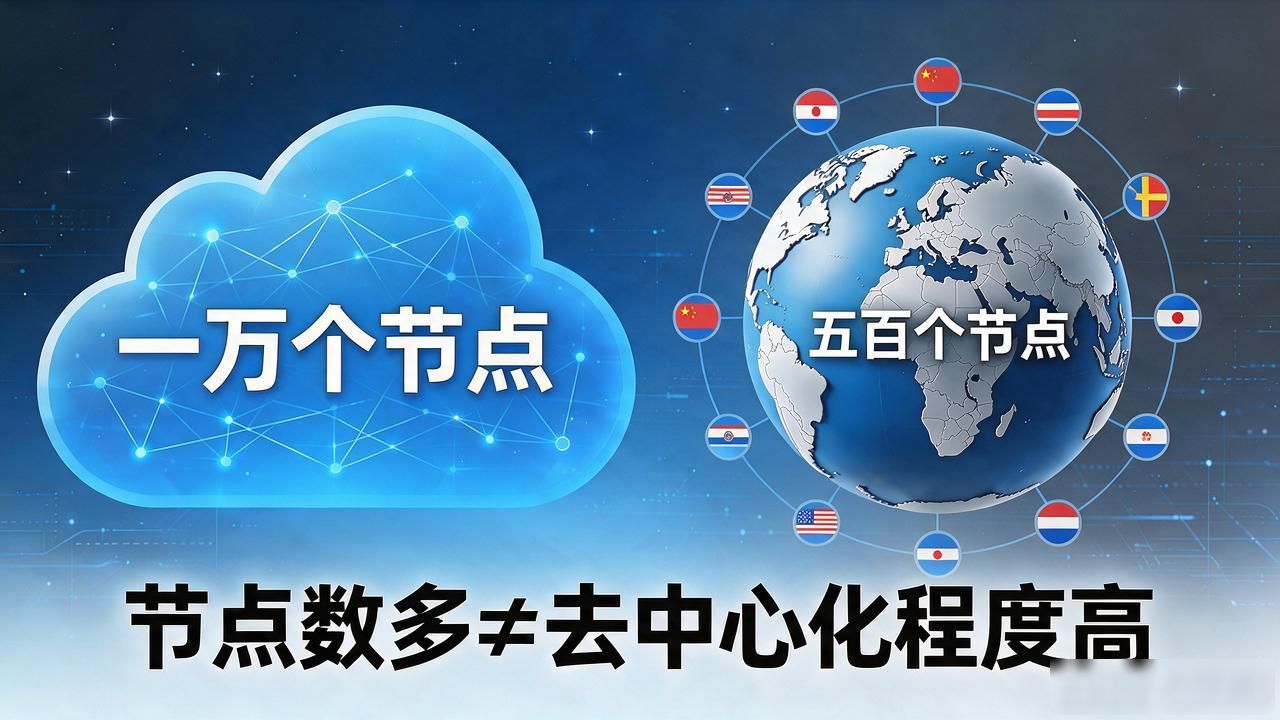 数字货币节点数_区块链节点数量与去中心化程度的关系_如何评估公链节点分布真实性