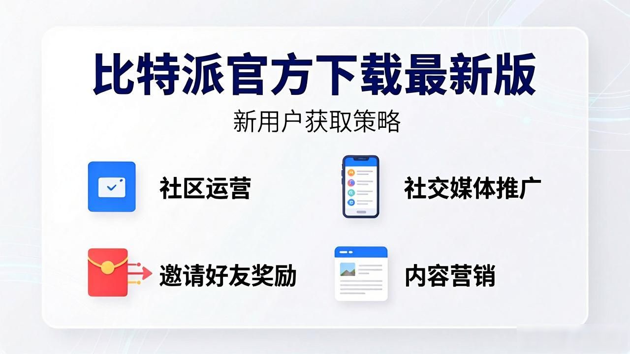 如何通过比特派官方下载最新版吸引新用户？_比特派新用户获取策略_比特派官方下载渠道优化