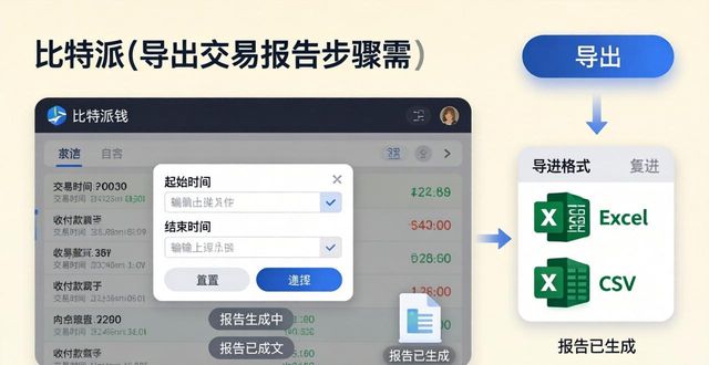 比特派钱包导出交易报告全步骤 新手也能快速操作