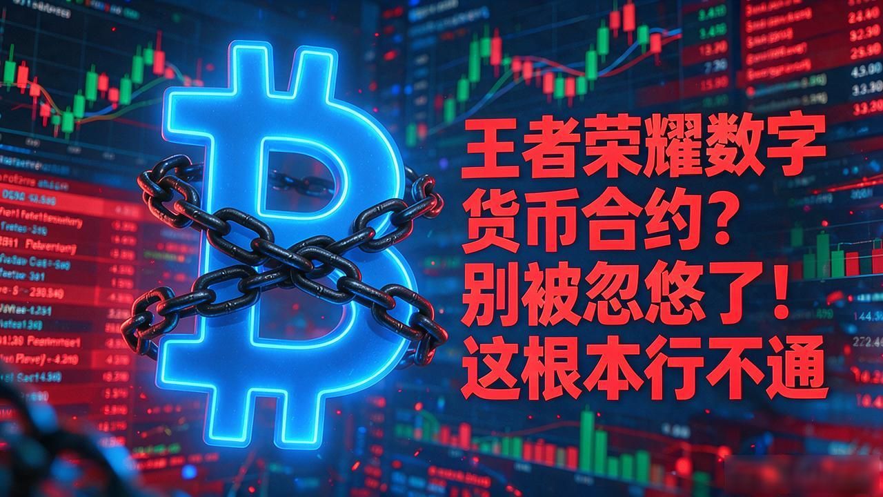 王者荣耀数字货币合约？别被忽悠了！这根本行不通