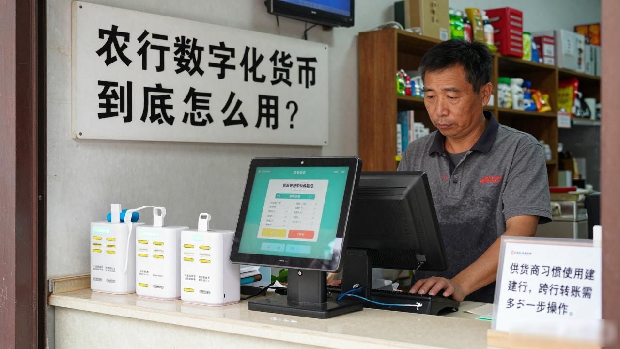 农行数字化货币_农行数字人民币商户使用体验_面馆数字人民币收款