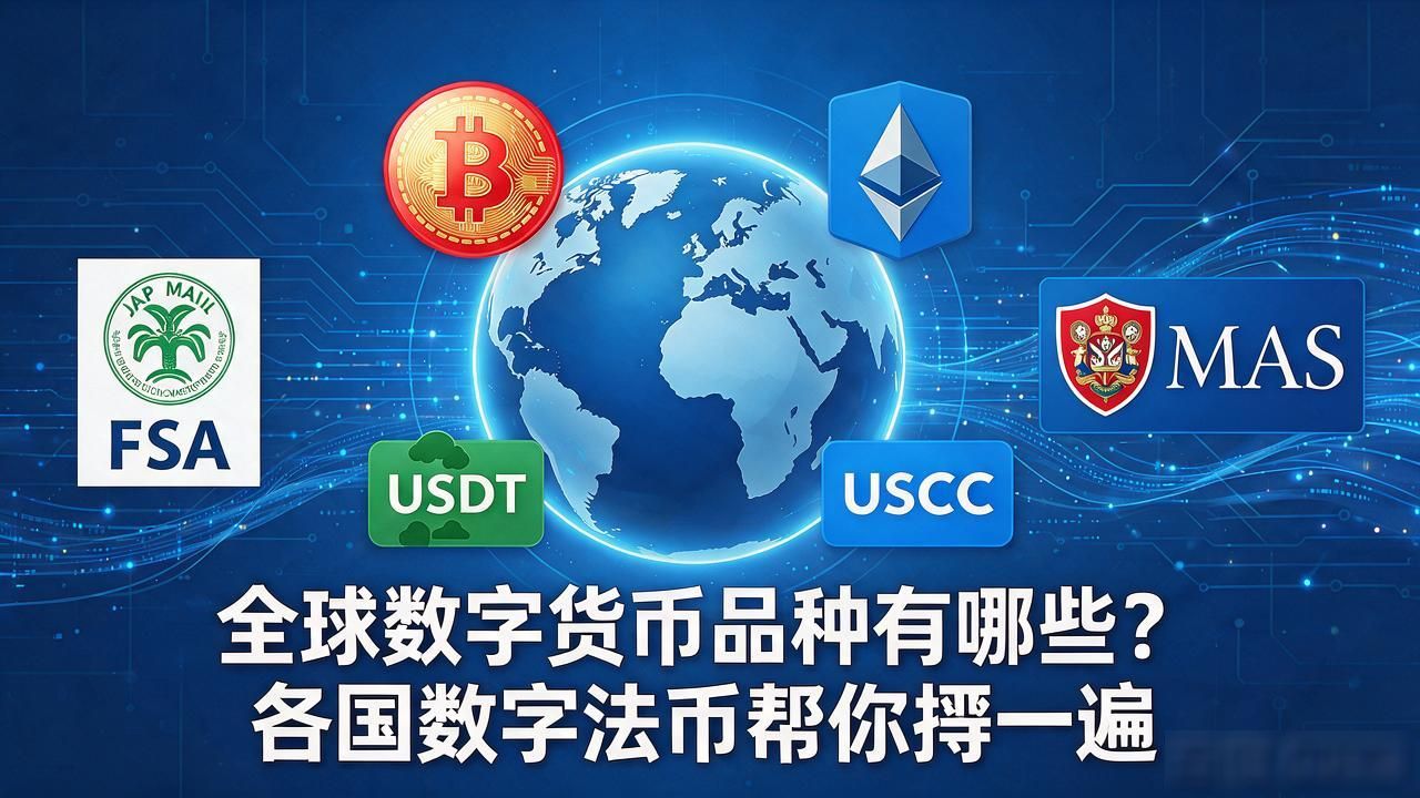 全球数字货币品种分类及发行主体_全球的数字货币的品种_央行数字货币与加密资产区别