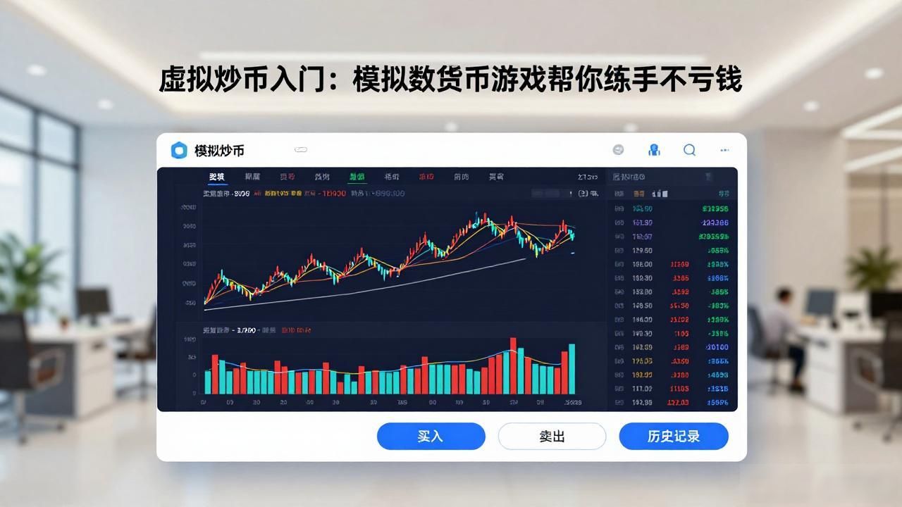 虚拟炒币入门：模拟数字货币游戏帮你练手不亏钱