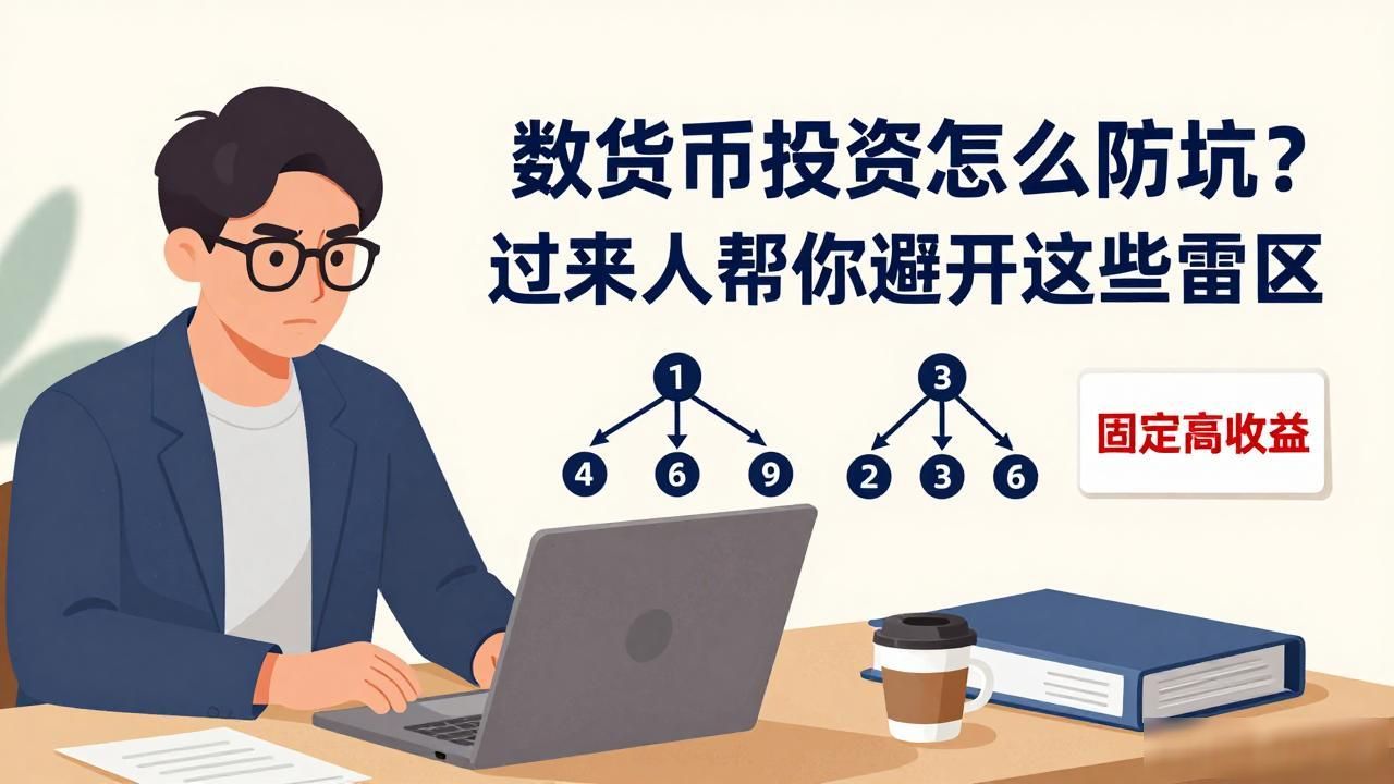 数字货币投资怎么防坑？过来人帮你避开这些雷区