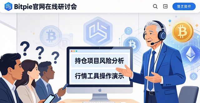 参加Bitpie官网在线研讨会 手把手提升数字资产理解分析能力