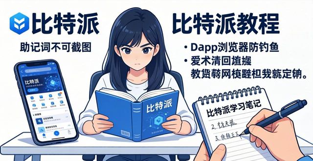 比特派教程：边学边用，三步掌握核心操作