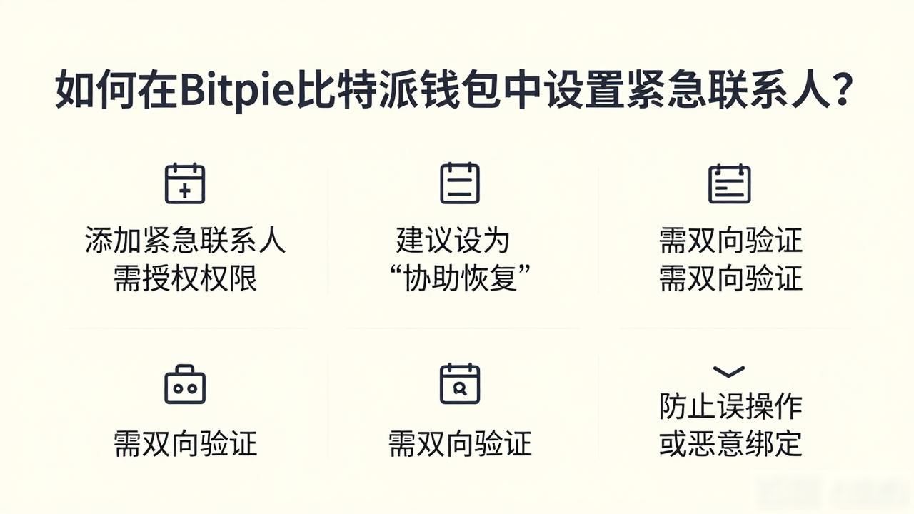 如何在Bitpie比特派钱包中设置紧急联系人？