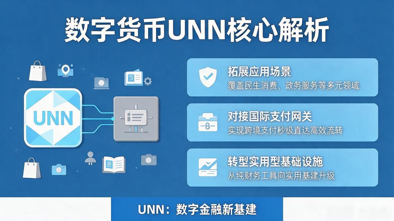 数字货币UNN是什么？一文看懂其底层逻辑与应用前景