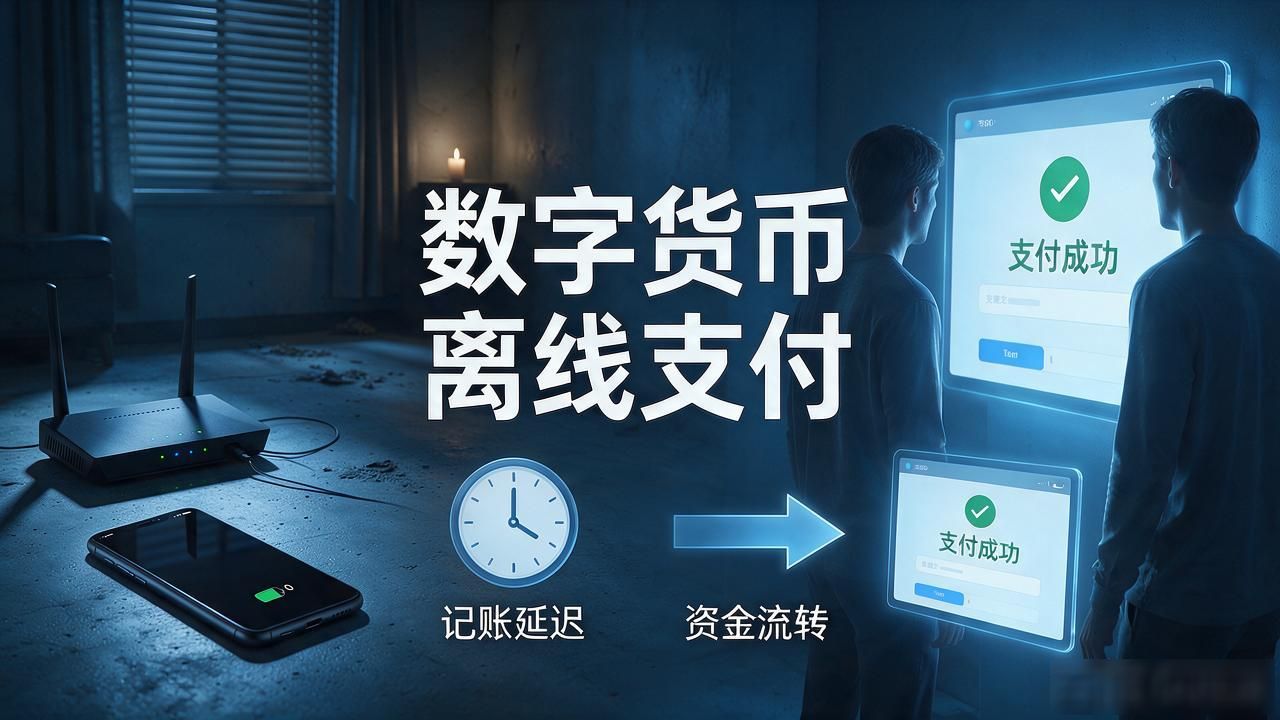 数字货币没电也能用？没网停电时离线支付凭什么撑住
