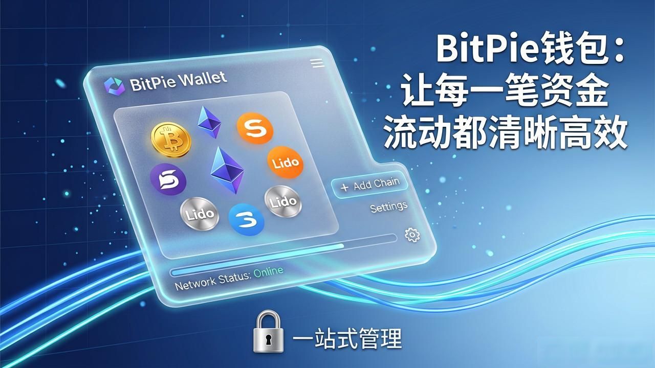 BitPie钱包：让每一笔资金流动都清晰高效