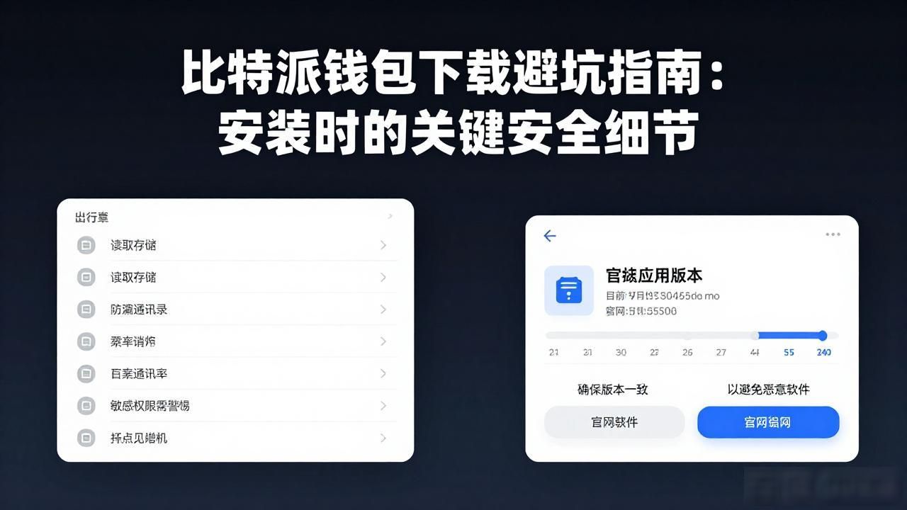 比特派钱包下载避坑指南：安装时的关键安全细节