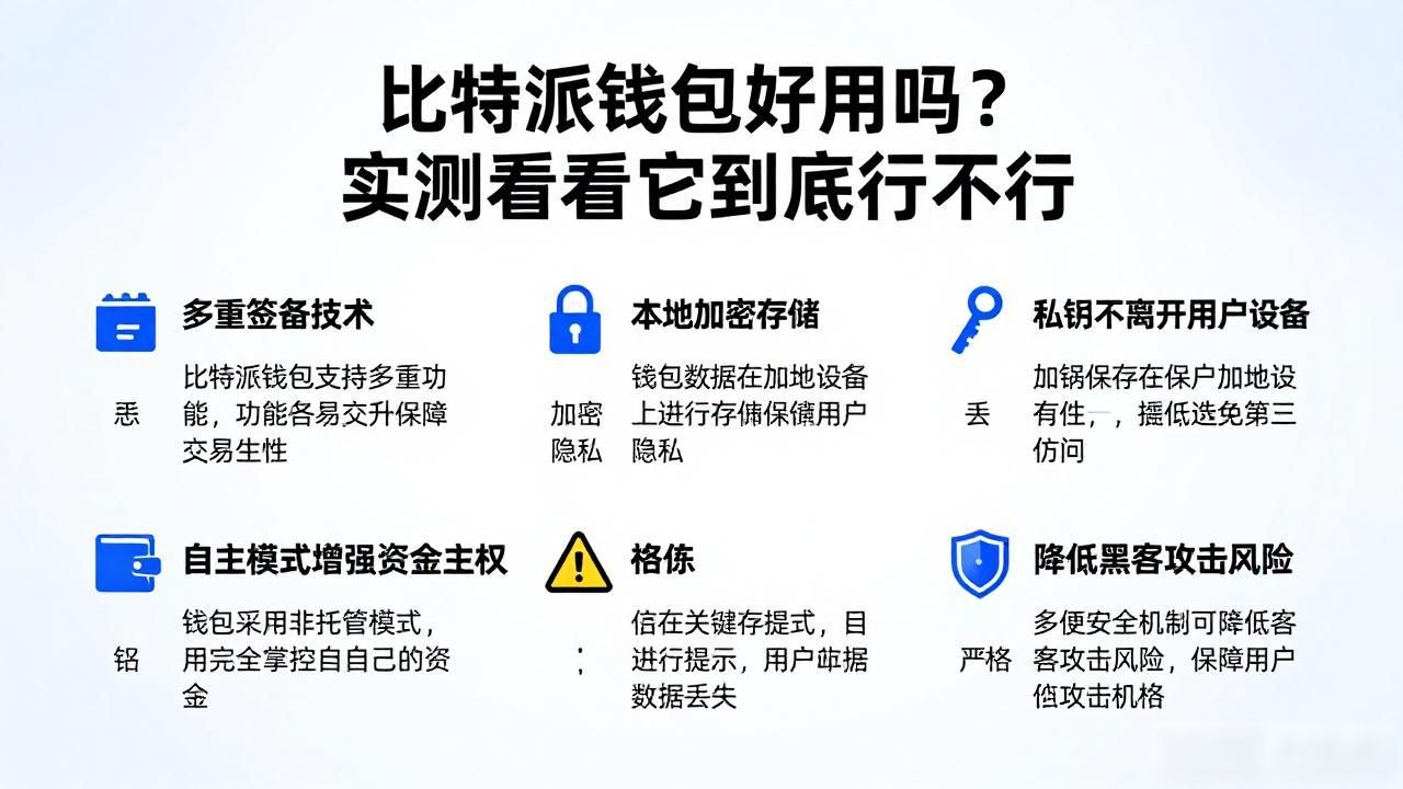 比特派钱包好用吗？实测看看它到底行不行