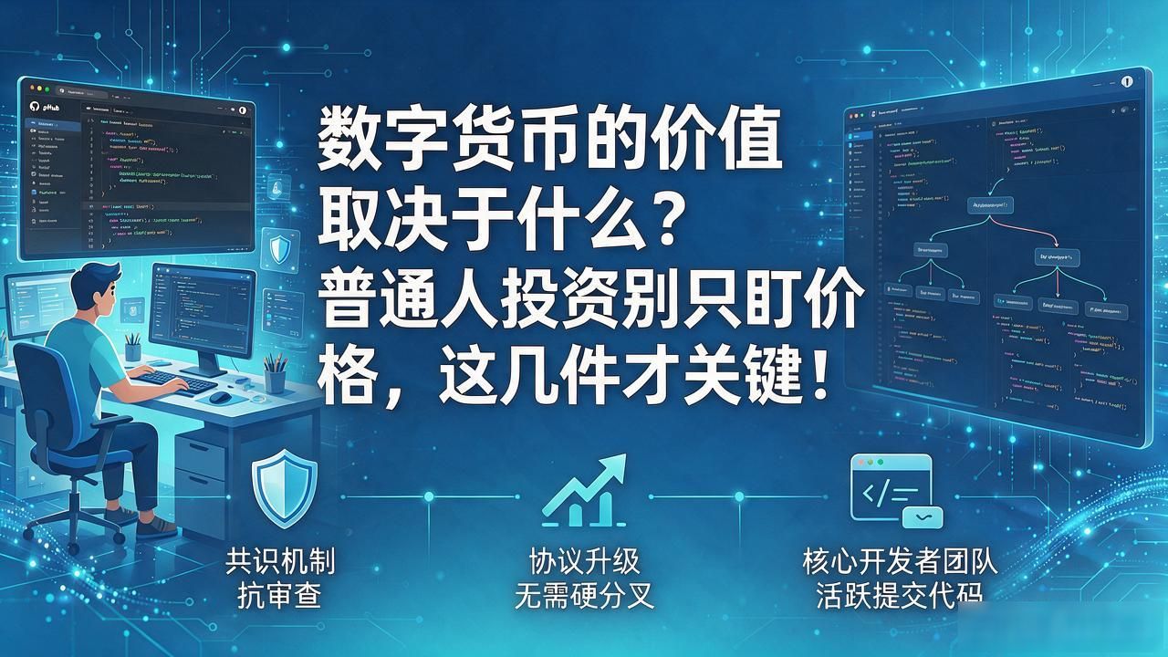 数字货币的价值取决于什么？普通人投资别只盯价格，这几件才关键