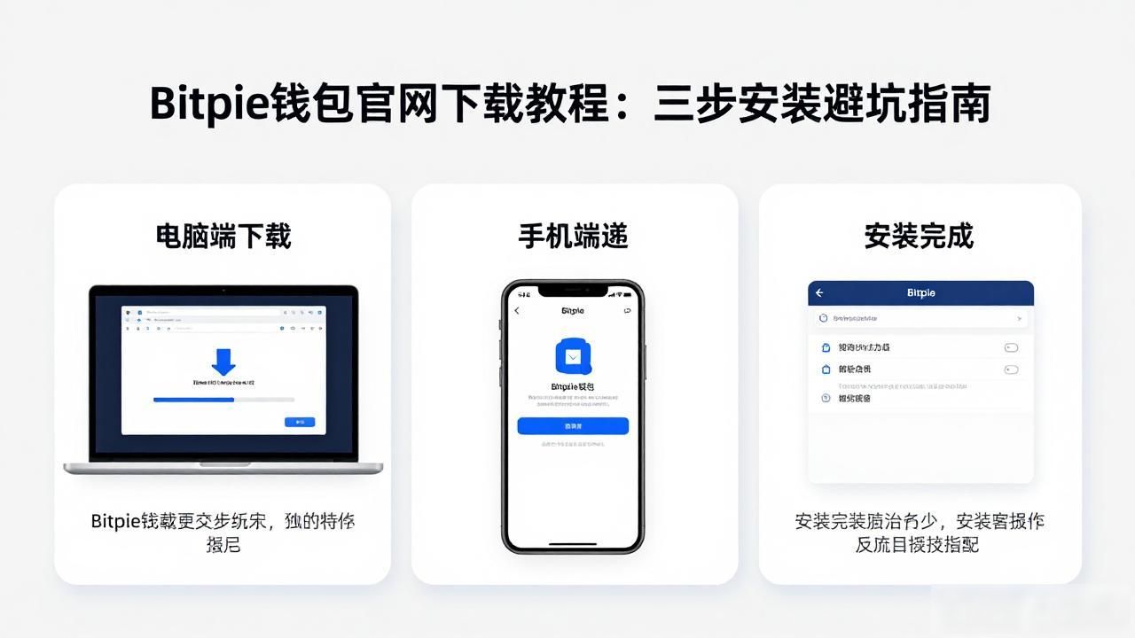 Bitpie钱包官网下载教程：三步安装避坑指南