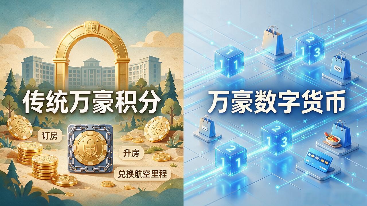 万豪数字货币到底靠谱吗，住酒店能攒吗，和万豪积分有啥区别