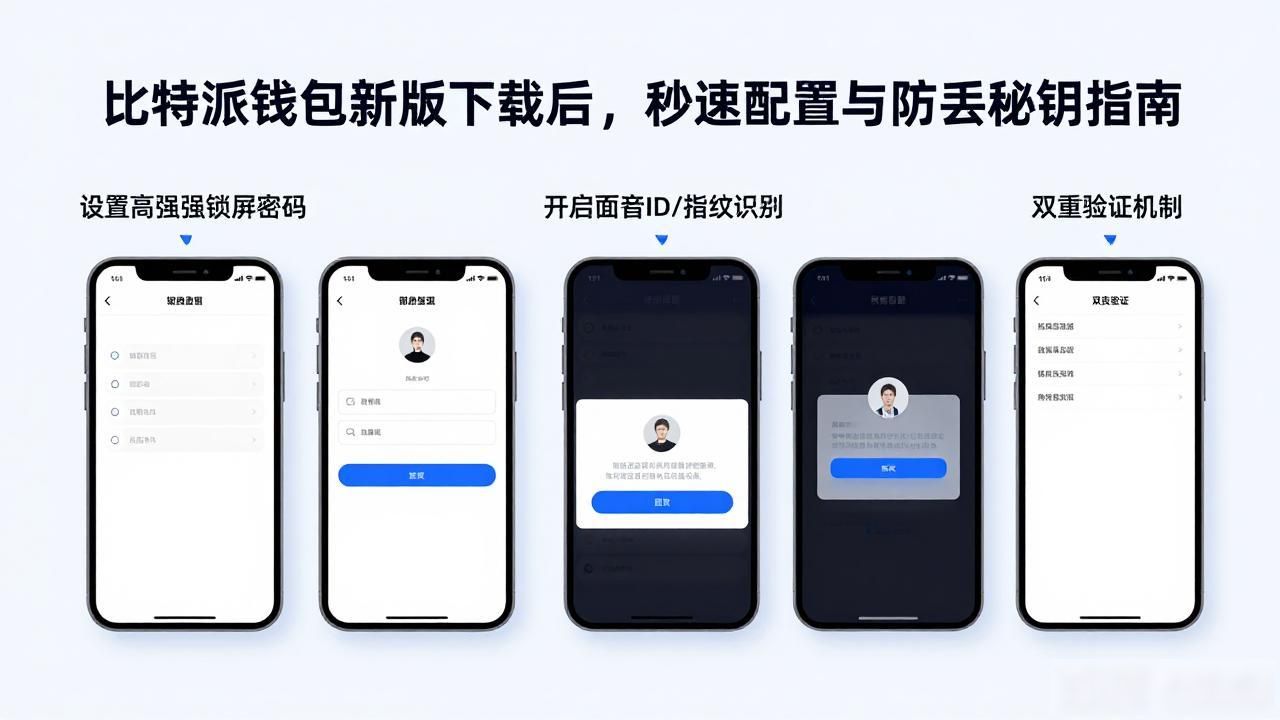 比特派钱包新版下载后，秒速配置与防丢秘钥指南