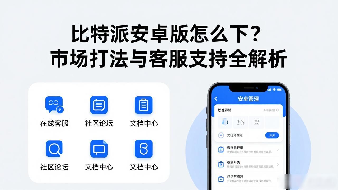比特派安卓版怎么下？市场打法与客服支持全解析