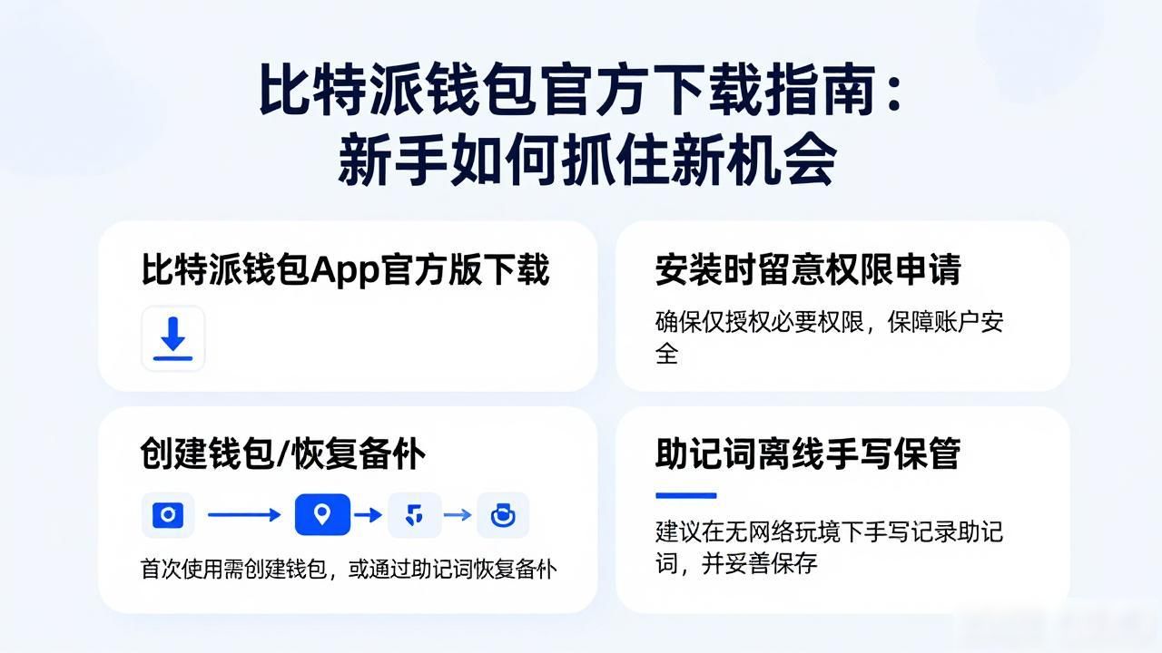 比特派钱包官方下载指南：新手如何抓住新机会