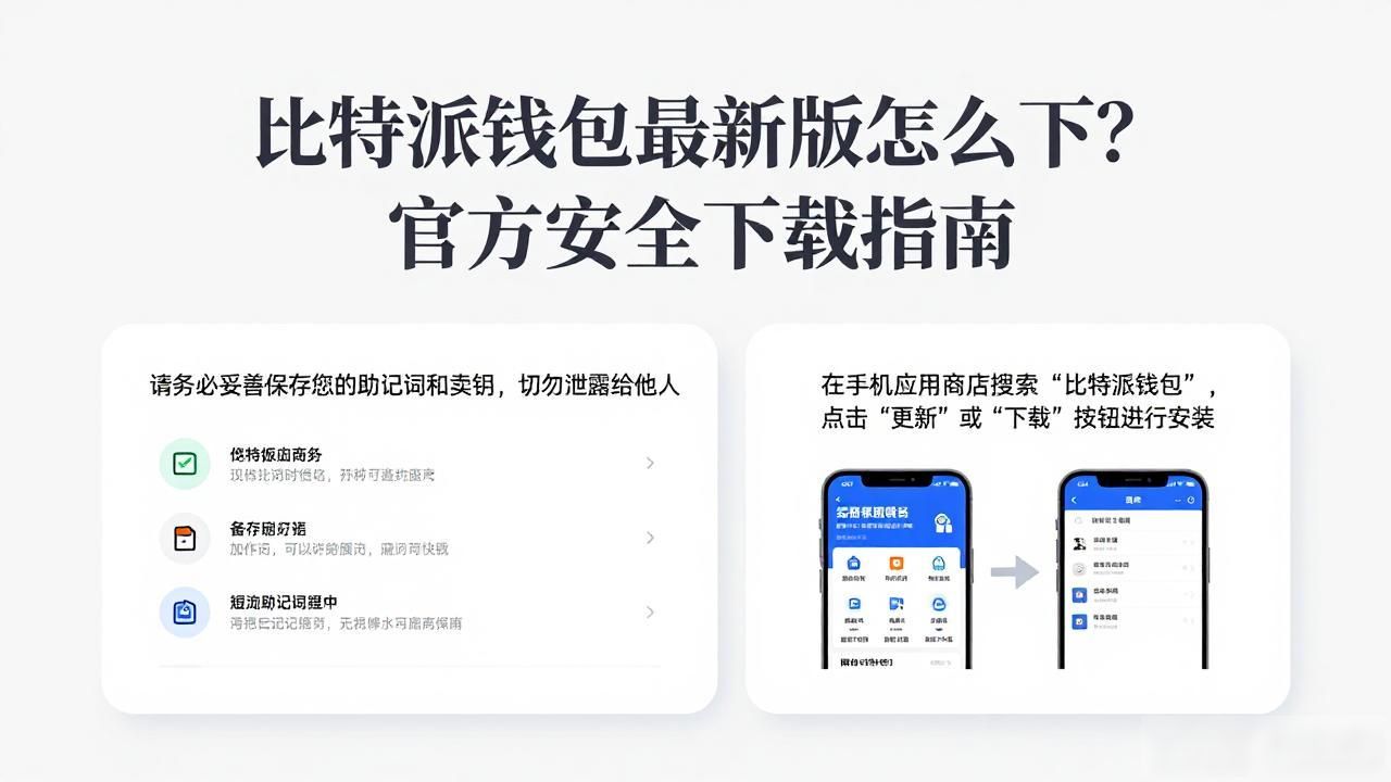 比特派钱包最新版怎么下？官方安全下载指南