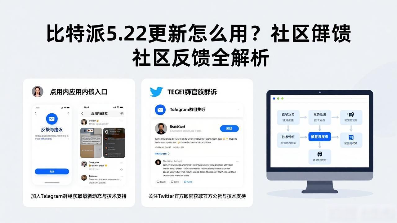 比特派5.2更新后怎么用？社区反馈全解析