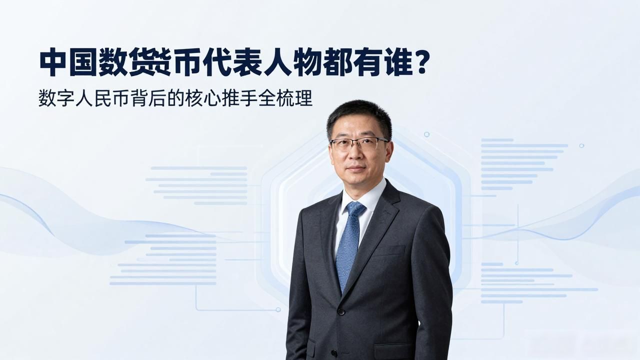 中国数字货币代表人物都有谁？数字人民币背后的核心推手全梳理
