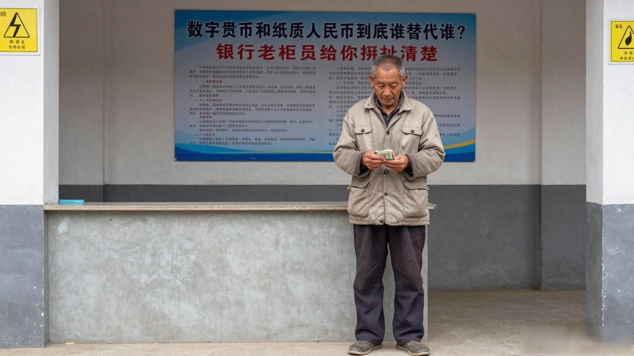 数字货币和纸质人民币到底谁替代谁？银行老柜员给你掰扯清楚