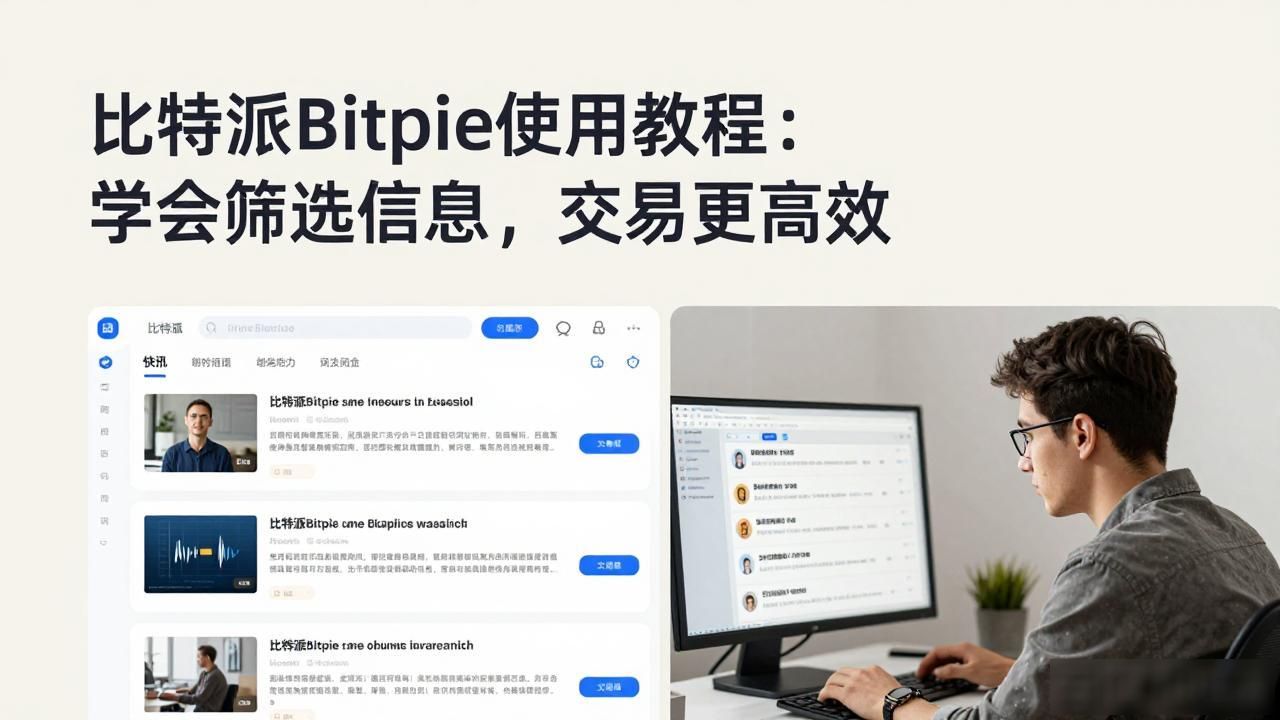比特派Bitpie使用教程：学会筛选信息，交易更高效