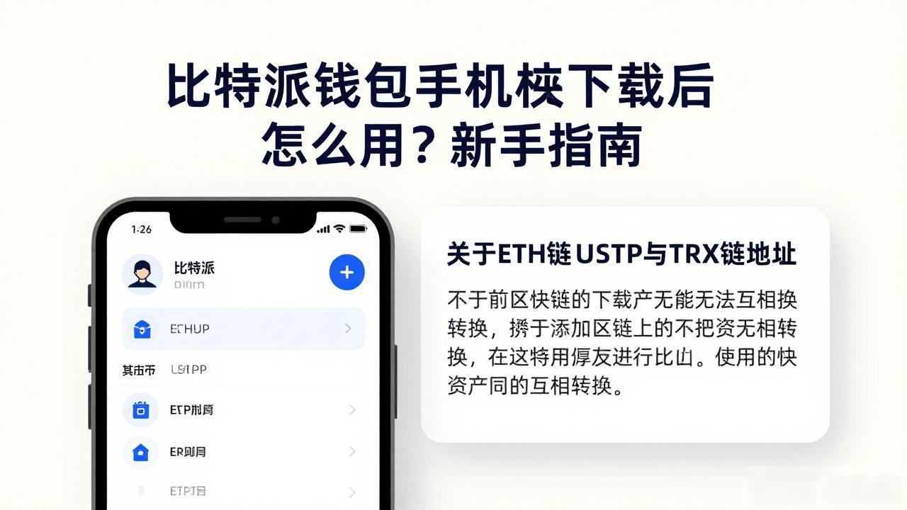 比特派钱包手机版下载后怎么用？新手指南