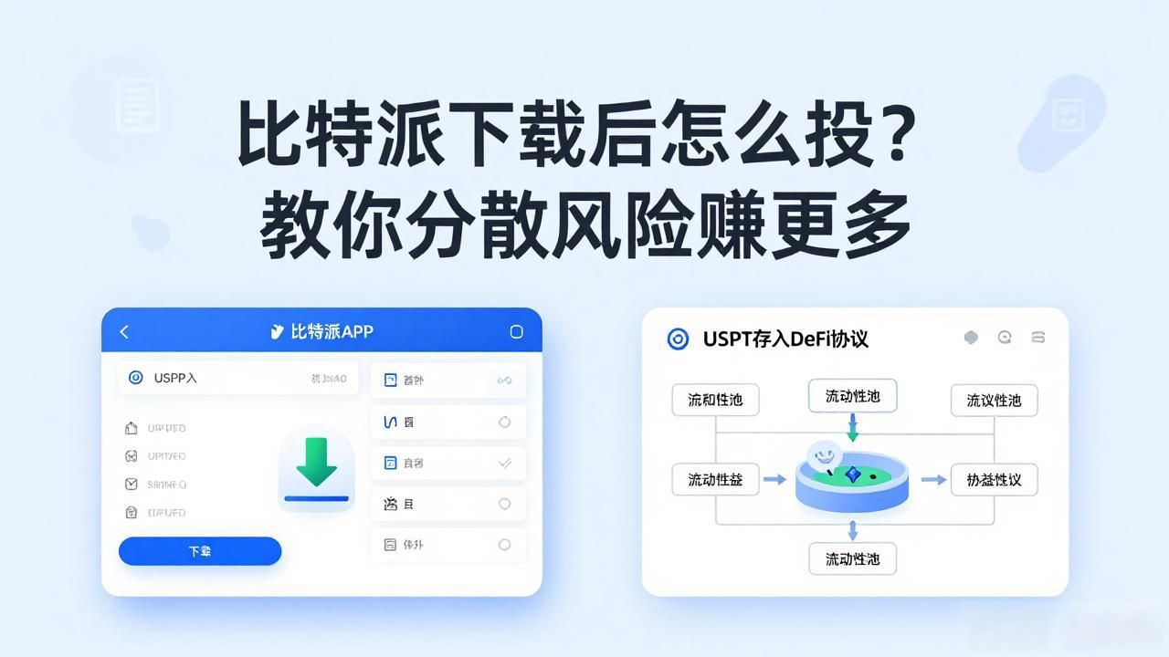 比特派下载后怎么投？教你分散风险赚更多