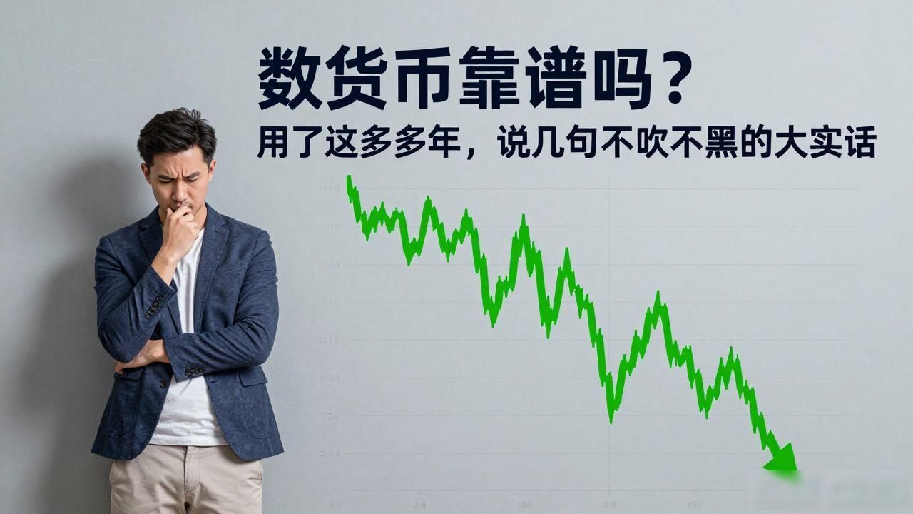 数字货币靠谱吗？用了这么多年，说几句不吹不黑的大实话