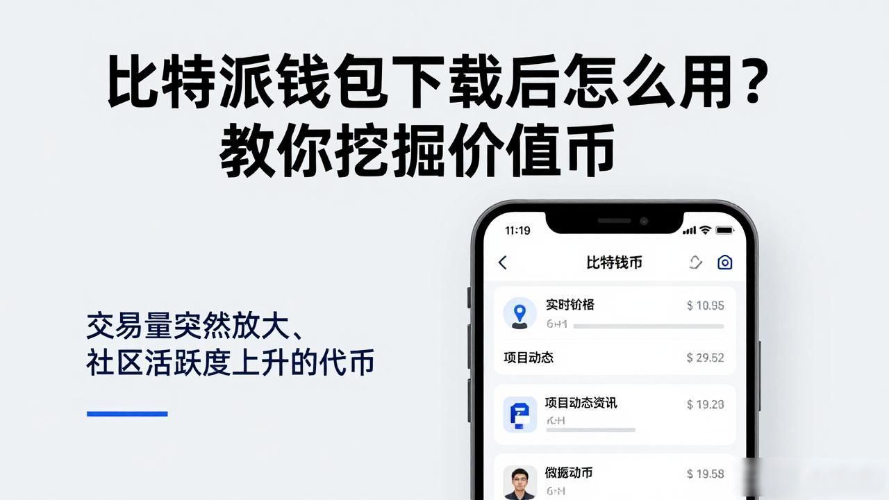 比特派钱包下载后怎么用？教你挖掘价值币