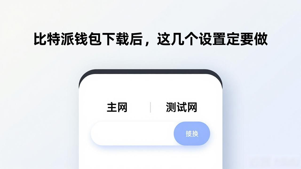 比特派钱包下载后，这几个设置一定要做